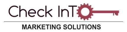 check into marketing solution logo